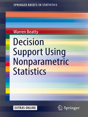 cover image of Decision Support Using Nonparametric Statistics